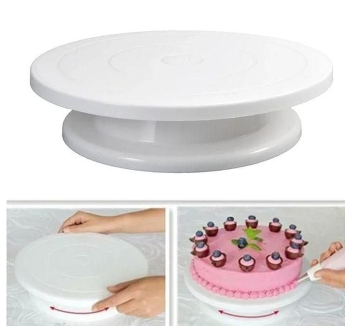Home Rotating Cake Turntable Cake Decorating Kit Display Stand Baking Tools Accessories