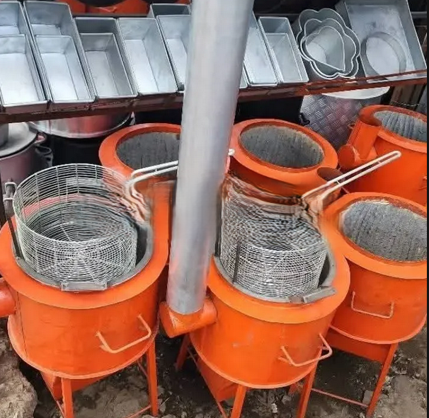 Firewood /Charcoal Chips Fryers Jikos (Small Size)