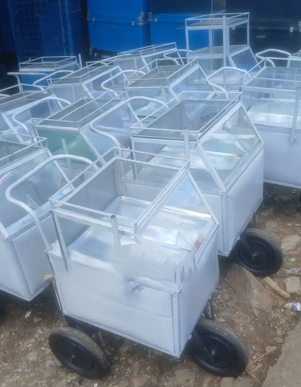 Juakali made (Medium) Eggs/Smokie Trolley