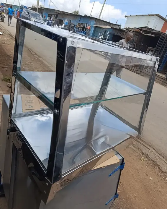 Stainless Charcoal Food Warmers and Display