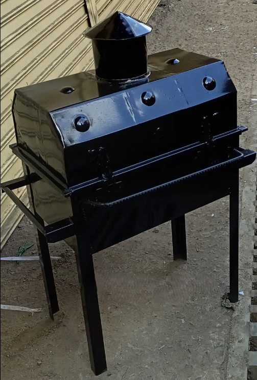 Metallic Charcoal Barbecue Grill for Hotels and Street Vendors size 24
