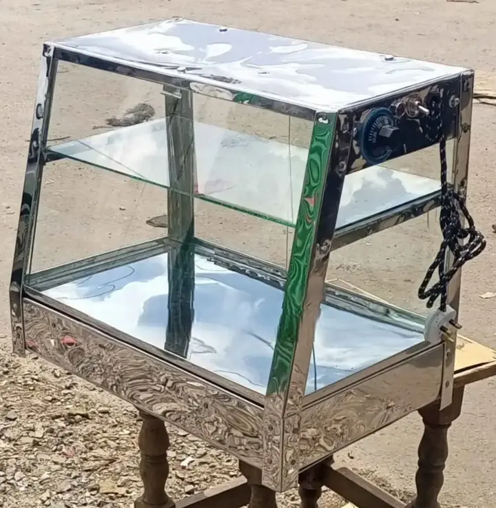 🔥🔥🔥 Quality Juakali Electric Food/Chips Display Warmer. Standard siz