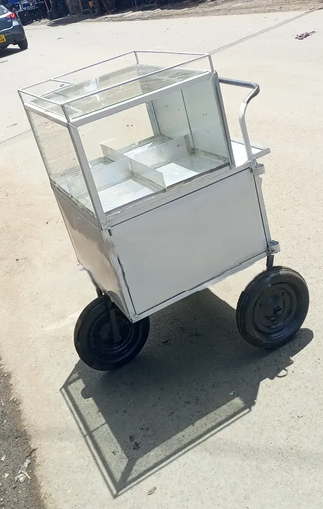 Juakali made Smokie, Cassava, Sausage, Samosa, and Egg Street Food Vending Trolley for Fast, Convenient, and Professional Outdoor Food Business Operations.🔥🔥🔥🔥🔥🔥