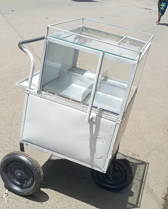 Juakali made Smokie, Cassava, Sausage, Samosa, and Egg Street Food Vending Trolley for Fast, Convenient, and Professional Outdoor Food Business Operations.🔥🔥🔥🔥🔥🔥