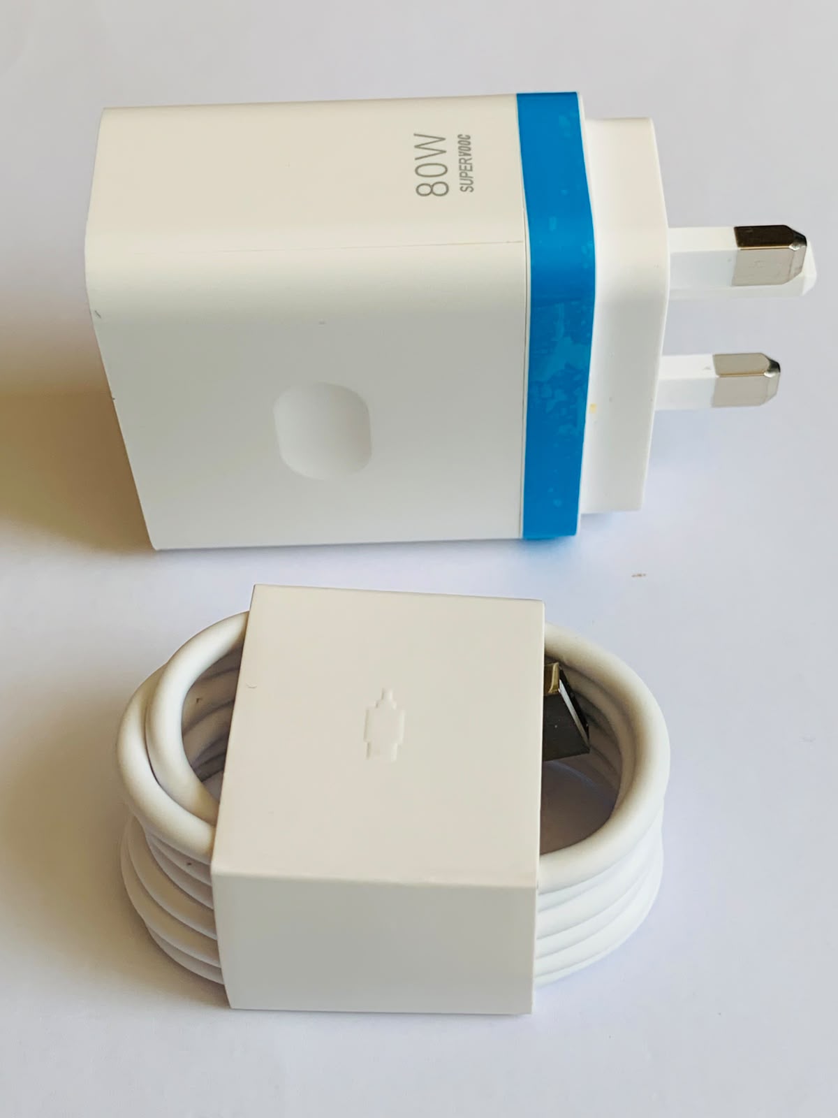 Original OPPO 80W SUPER VOOC Fast Charger Complete Set | Genuine OPPO Adapter + Type-C Charging Cable | 80W VOOC Fast Charging