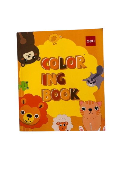 Coloring Book – Fun Animal-Themed Coloring Book for Kids