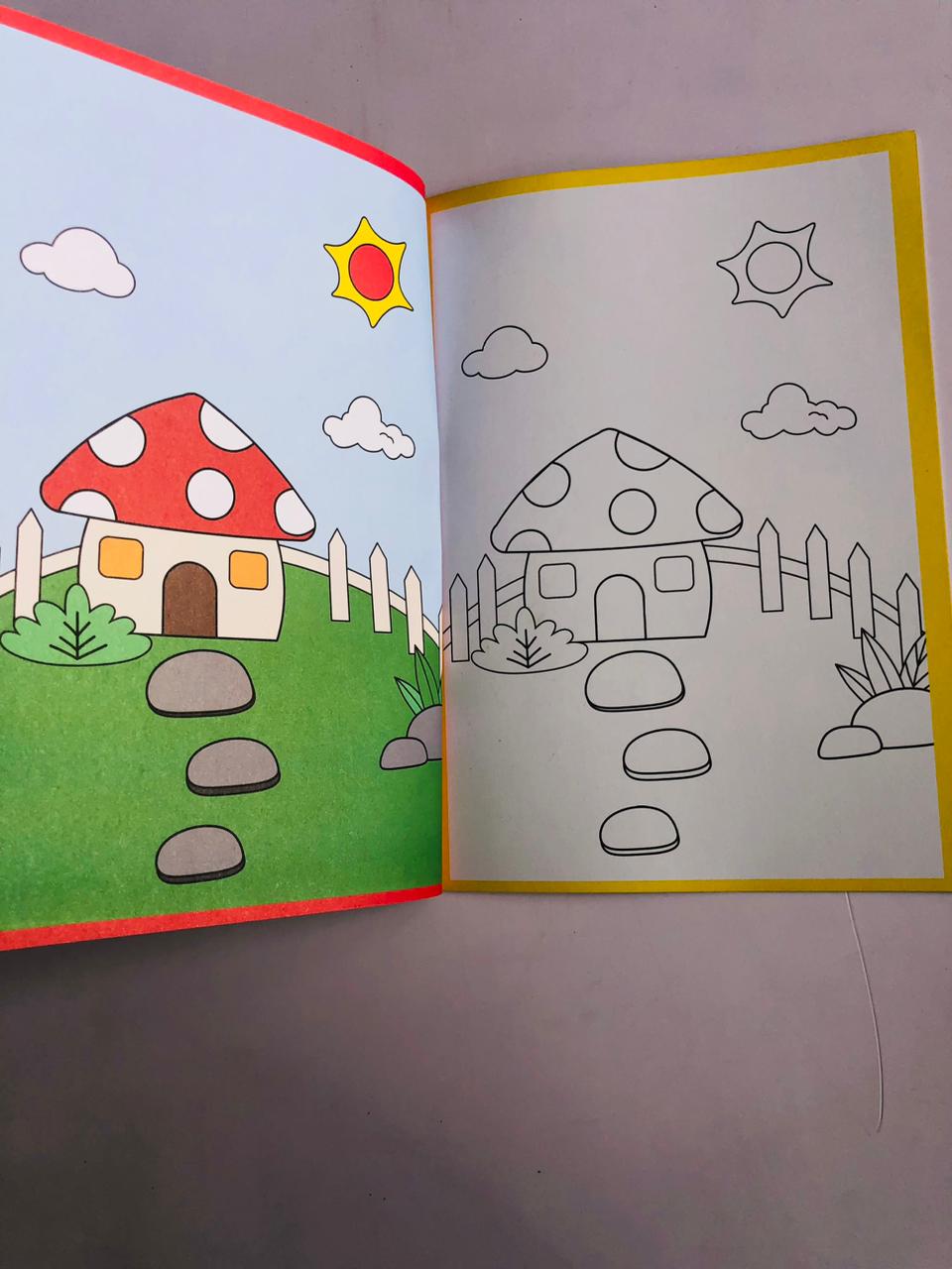Coloring Book – Outdoor-Themed Coloring Book for Kids