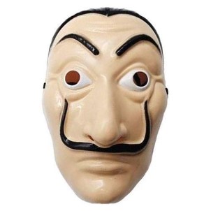 Money Heist Mask – Salvador Dali Mask La Casa de Papel Costume Mask | Barakoa ya Money Heist People Resistance Movement Mask