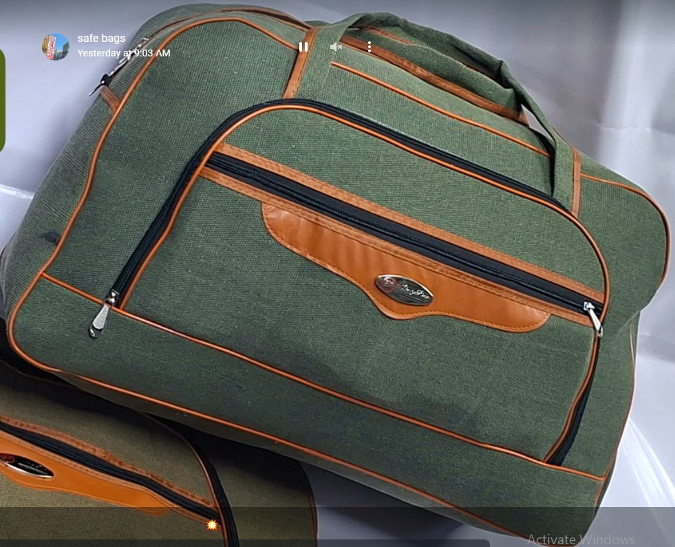 Large Capacity Travel Bag Men Women Short Trip Handheld Canvas Luggage Bag Shoulder Bag , Strong Bag Durable Bag Long Lasting Bag