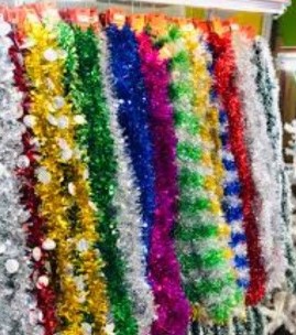 Six thick tinsel graduation Garland for university , college, Secondary, Primary, Kindergaten and Nursery –  Thick Festive Decoration for Christmas, Graduations, Parties & Celebrations (Multicolor)