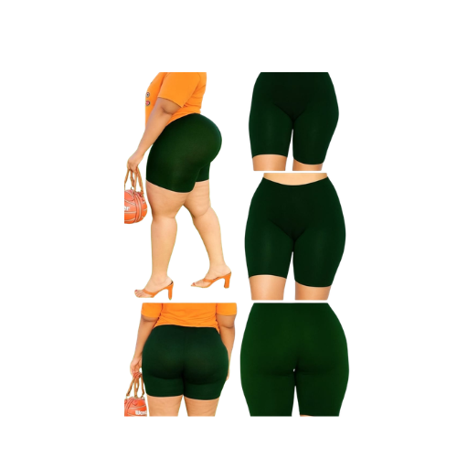 Upgrade your everyday wardrobe with these trendy high-waisted biker shorts, now available on Kilimall Kenya. Designed for both comfort and style, these women’s stretch shorts are made from soft fabric