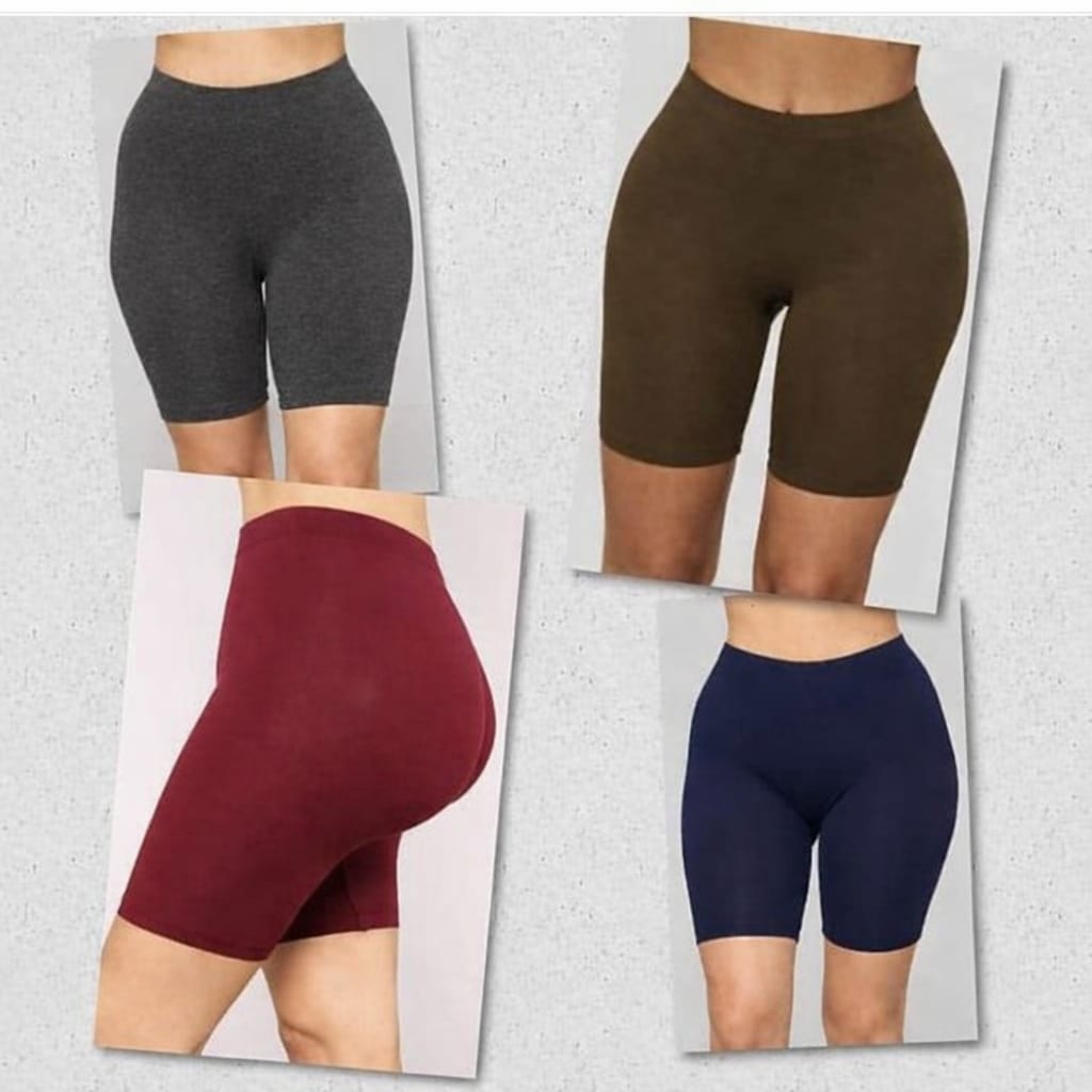 Upgrade your everyday wardrobe with these trendy high-waisted biker shorts, now available on Kilimall Kenya. Designed for both comfort and style, these women’s stretch shorts are made from soft fabric