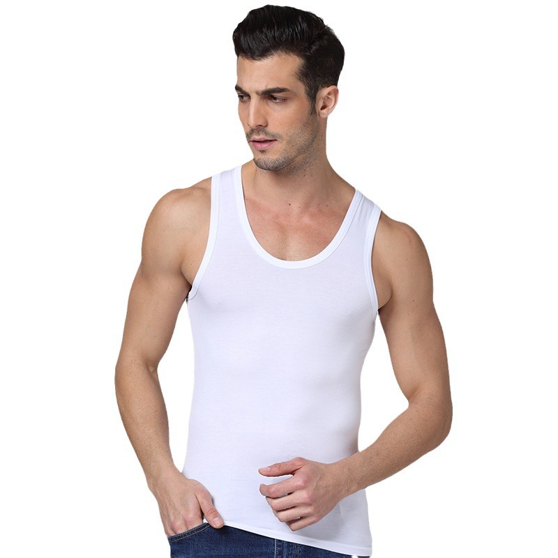 Top Sale 100% Cotton Men's 3 Pack Tank Tops Performance Sleeveless Casual Classic T Shirts Summer Men's Sports Vest Men's Sports Undershirt L-4XL Men's Round Neck Shirt  Best Gifts for Mens M130