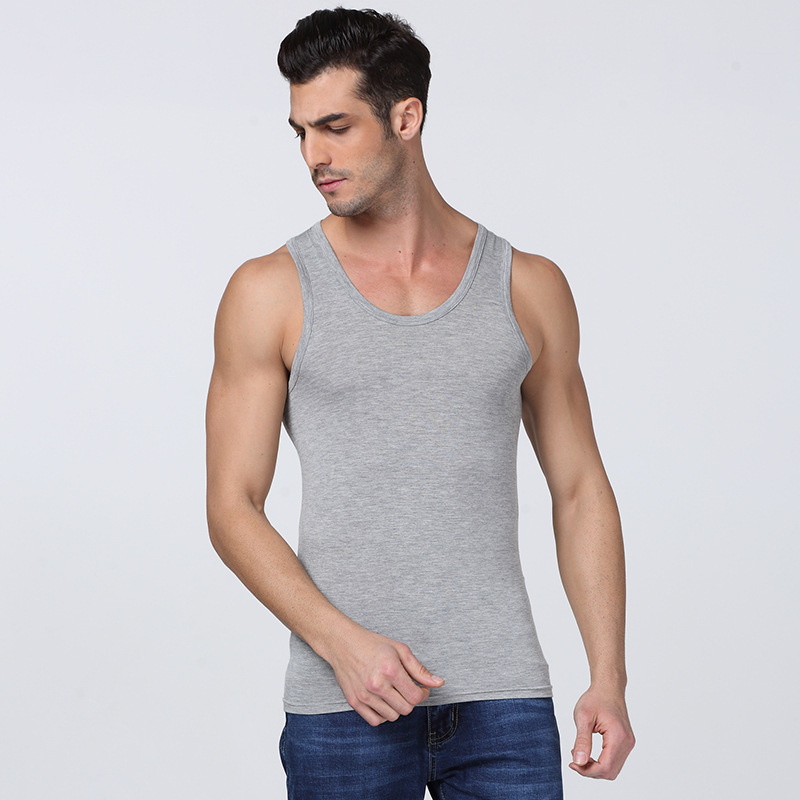 Good Quality L-4XL Cotton Men's 3 Pack Tank Tops 100% Cotton Performance Sleeveless Casual Classic T Shirts Summer Men's Sports Vest Men's Sports Undershirt Pure White Men's Round Neck Shirt  M129