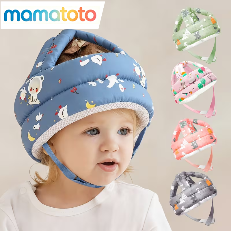 360° Protection! No More Bumped Heads, No Need to Hover. Toddler Safety Hat – Soft, Breathable, Adjustable for 6-24 Months. Let Them Crawl & Walk Freely While You Relax.