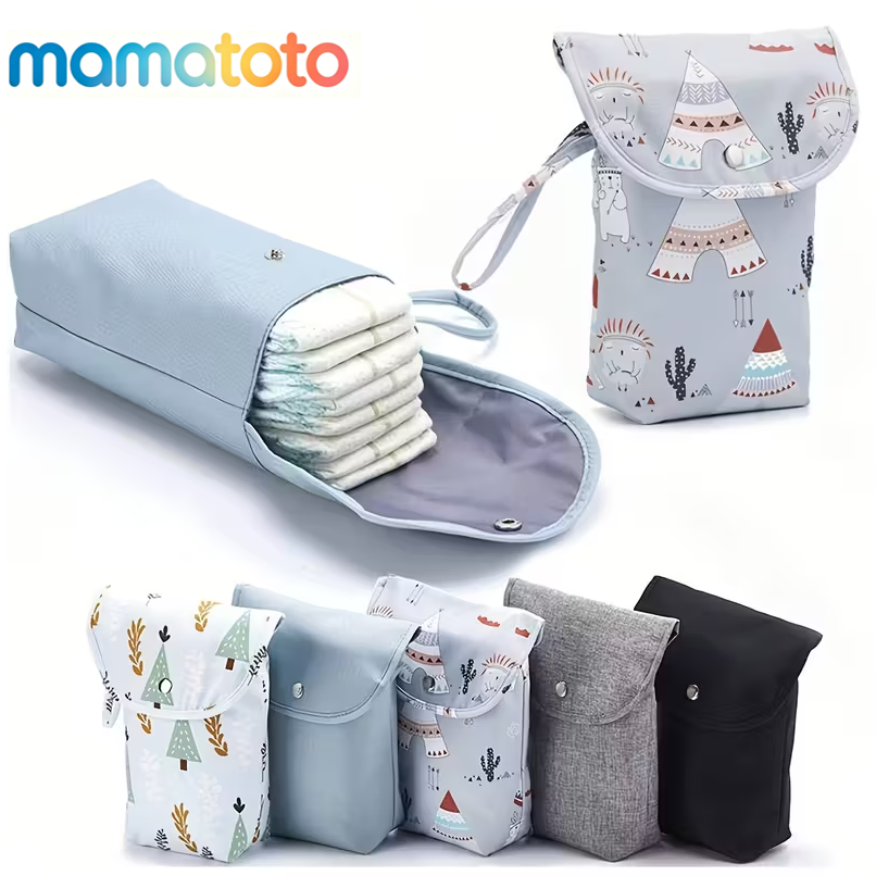 Portable Diaper Changing Bag – Waterproof Wet Bag for Dirty Diapers & Wipes, Easy-Clean, Reusable & Leakproof, Perfect for Travel, Daycare, Stroller & Diaper Bag, A Gift for New Parents  Anniv. Sale