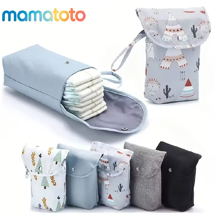 Portable Diaper Changing Bag – Waterproof Wet Bag for Dirty Diapers & Wipes, Easy-Clean, Reusable & Leakproof, Perfect for Travel, Daycare, Stroller & Diaper Bag, A Gift for New Parents  Anniv. Sale