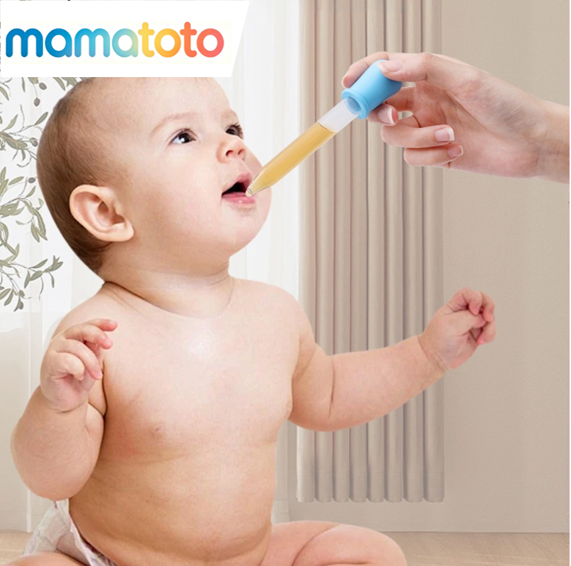 3pcs Baby Medicine Dispenser (5ml ) – Anti-Choking Silicone Dropper for Precise Dosing, Multi-Use for Water, Vitamins & Medicine, Hassle-Free Feeding, Essential for Newborns, Ideal New Parent Gift
