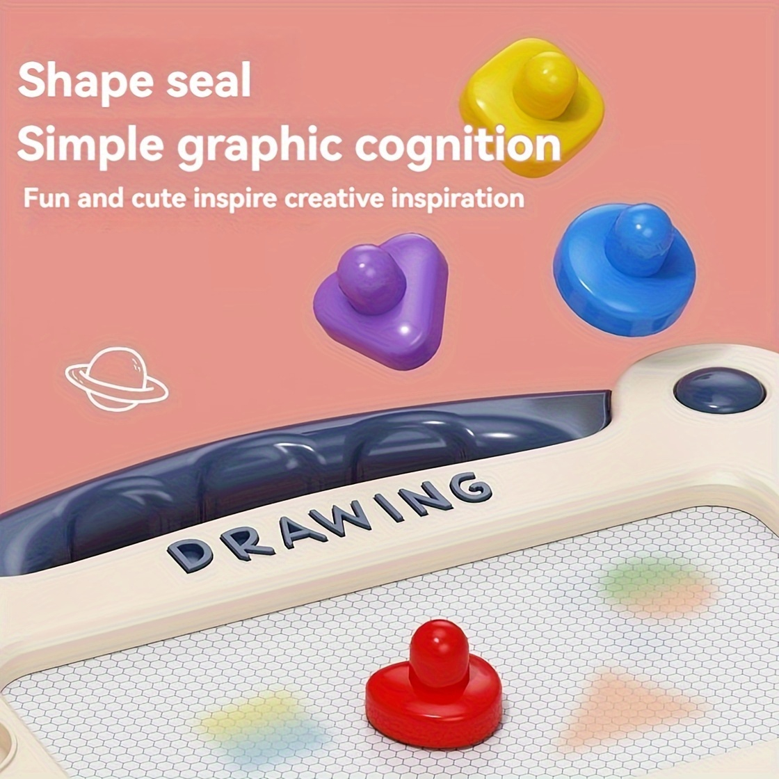 3-in-1 Green Magnetic Drawing Board for Kids – Early Learning & Colorful Art, Easy to Draw & Wipe, Reusable & Mess-Free, Perfect Birthday & Easter Gift