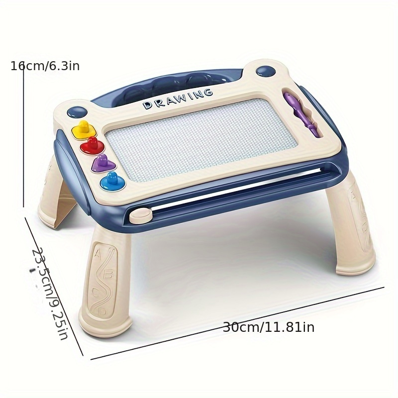 3-in-1 Green Magnetic Drawing Board for Kids – Early Learning & Colorful Art, Easy to Draw & Wipe, Reusable & Mess-Free, Perfect Birthday & Easter Gift