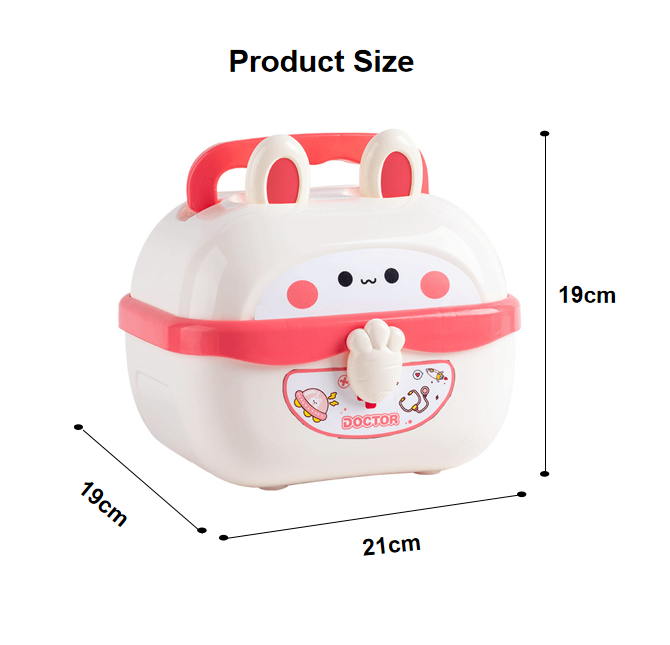 Mamatoto Doctor Role-Play Toy Set for Kids 3+, Interactive Sound & Light Medical Toy Set with Stethoscope, Dental & Eye Tools, Storage Box Option, Educational Pretend Play, Ideal Birthday Gift