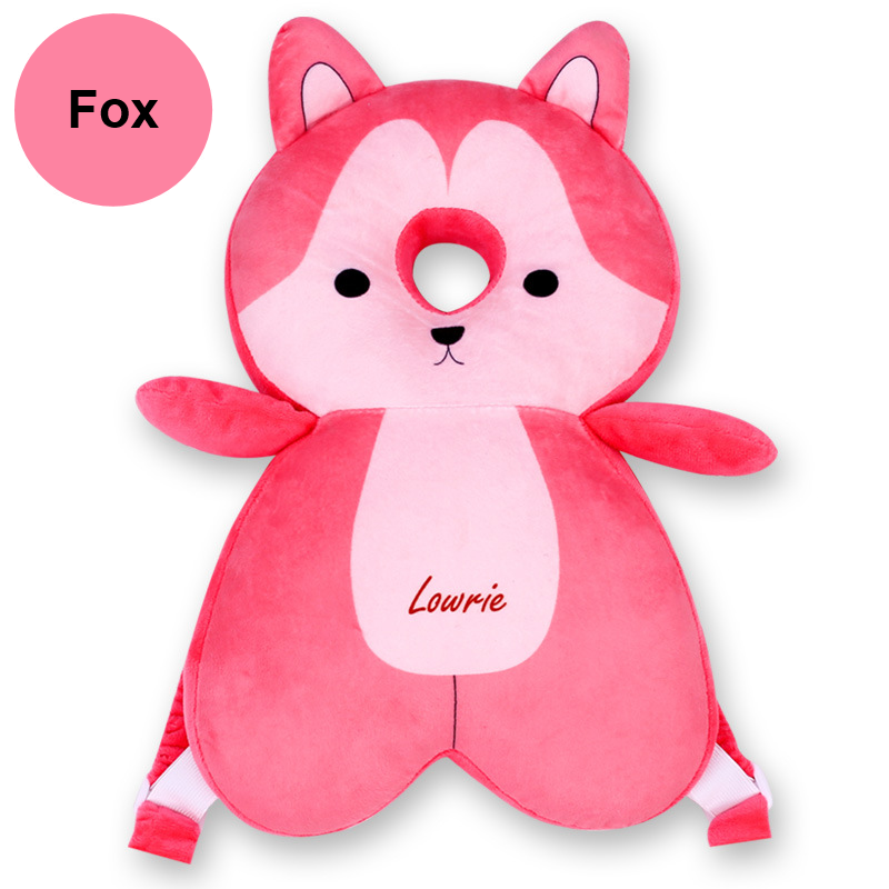 Mamatoto Cute Animal-Shaped Baby Head Protection Backpack for 6-36 Months – Soft Plush Anti-Fall Cushion for Toddlers Learning to Walk, Adjustable Safety Pillow, Breathable, Ideal Gift for Infants