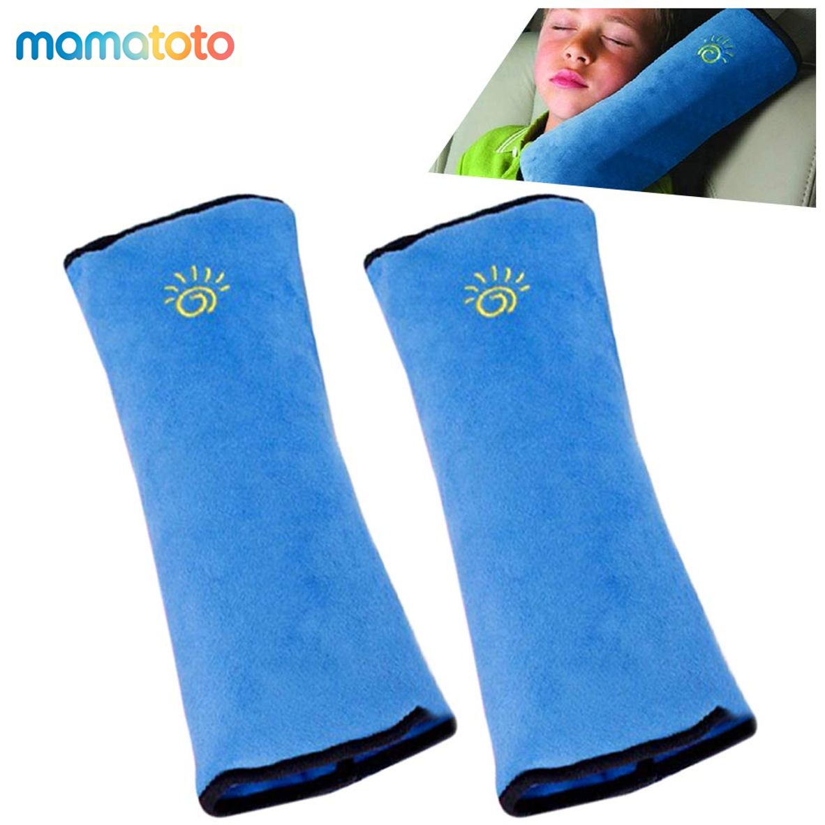Universal Seat Belt Pillow for Kids – Extra Soft Car Seat Strap Cushion, Head & Neck Support for Baby Toddler, Travel Sleeping Pillow for Car, Ideal for Road Trips & Daily Commute