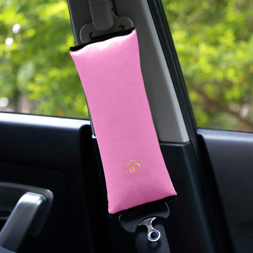 Universal Seat Belt Pillow for Kids – Extra Soft Car Seat Strap Cushion, Head & Neck Support for Baby Toddler, Travel Sleeping Pillow for Car, Ideal for Road Trips & Daily Commute