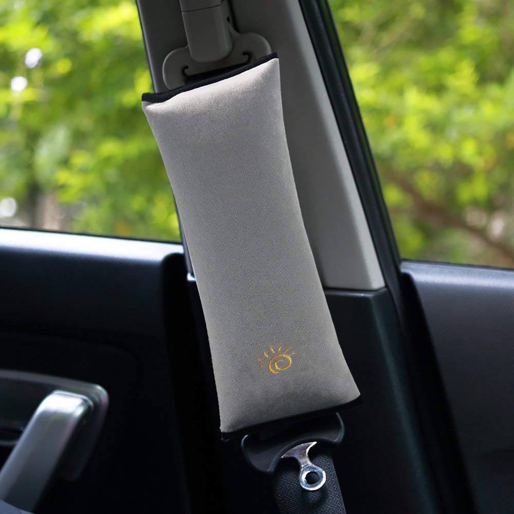 Universal Seat Belt Pillow for Kids – Extra Soft Car Seat Strap Cushion, Head & Neck Support for Baby Toddler, Travel Sleeping Pillow for Car, Ideal for Road Trips & Daily Commute