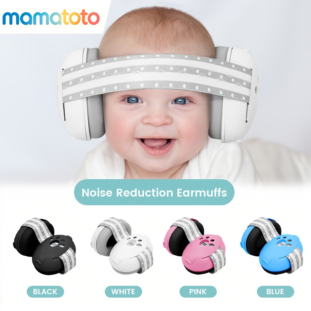 1pcs Baby Ear Protection Headphones for 0-36 Months –  Comfortable Elastic Headband, Protects Hearing & Improves Sleep, Ideal for Flying, Travel & Daily Use,Perfect Baby Shower Gift