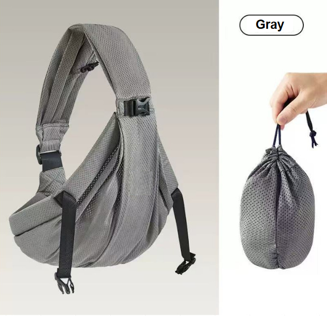 Baby Carrier from Newborn – Soft Lightweight Baby Sling, Adjustable Shoulder Strap Easy Wearing, Front Baby Sling for Newborn & Toddler 1-24 Months, Perfect Baby Shower Gift