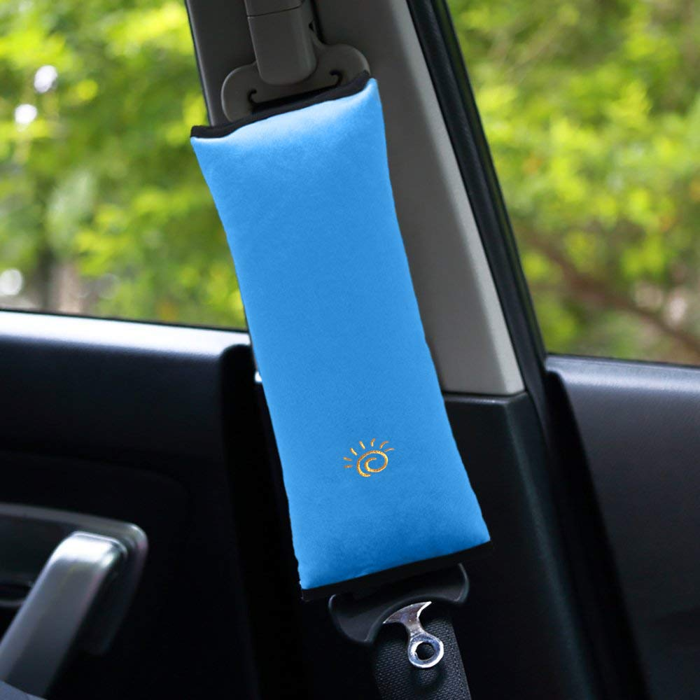 Universal Seat Belt Pillow for Kids – Extra Soft Car Seat Strap Cushion, Head & Neck Support for Baby Toddler, Travel Sleeping Pillow for Car, Ideal for Road Trips & Daily Commute