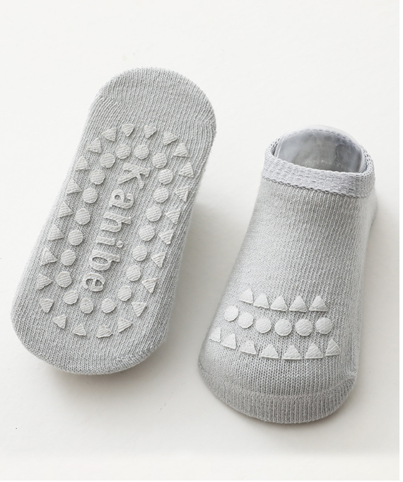 4pcs Non-Slip Baby Knee Pads & Socks Set – 2 Knee Protectors + 2 Anti-Slip Socks, Soft Cushioned for Crawling & Walking, Breathable & Comfy for 0-1 Year, Ideal for Home, Carpet & Outdoor Play