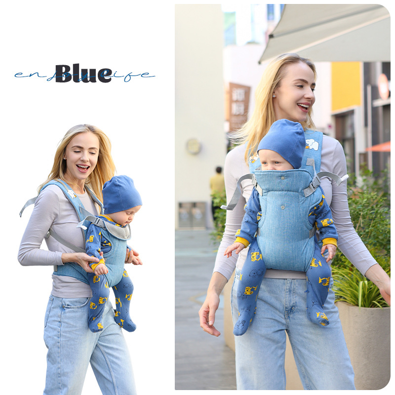4-in-1 Convertible Baby Carrier – Ergonomic Hands-Free Carrier with Lumbar Support, 4 Carrying Positions for Newborn to Toddler (0-36 Months), Adjustable Fit for All Caregivers, Perfect Registry Gift