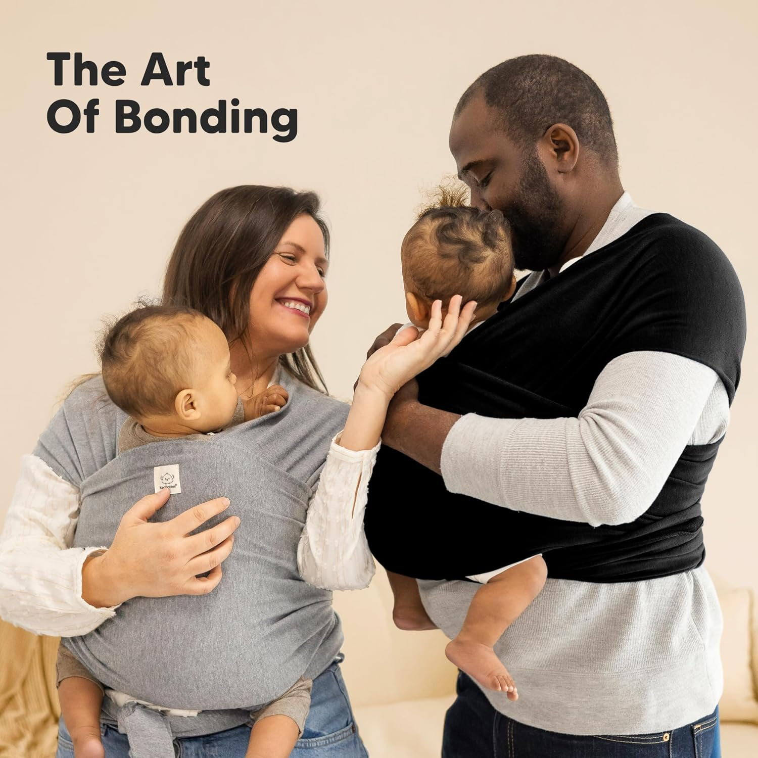 Baby Carrier from Newborn – Soft Lightweight Sling with Pockets & Adjustable Shoulder Strap, Breathable Front Baby Carrier for 1-24 Months, Hands-Free Travel Essential, Perfect Baby Shower Gift