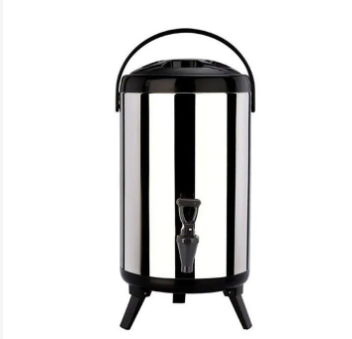 Sundabest portable Stainess steel tea urn for Milk Tea Dispenser Travel Leisure Tea Urn / Water Jug for Keeping Hot or cold thermal Flask