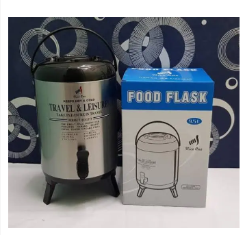 Sundabest portable Stainess steel tea urn for Milk Tea Dispenser Travel Leisure Tea Urn / Water Jug for Keeping Hot or cold thermal Flask