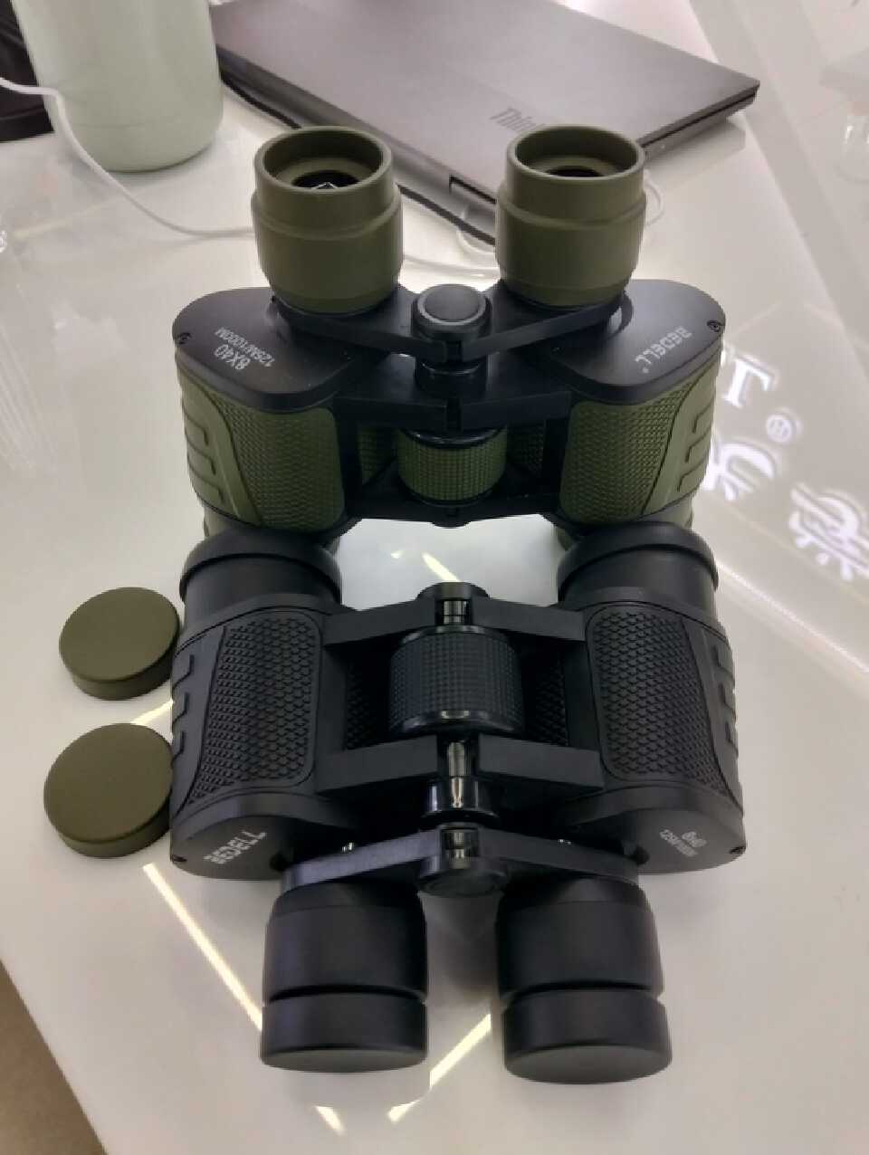 Professional Binoculars 3KM Range High Definition Optical Lens Wide View Durable Design with Carrying Bag for Outdoor Travel Hiking Sports Wildlife Observation