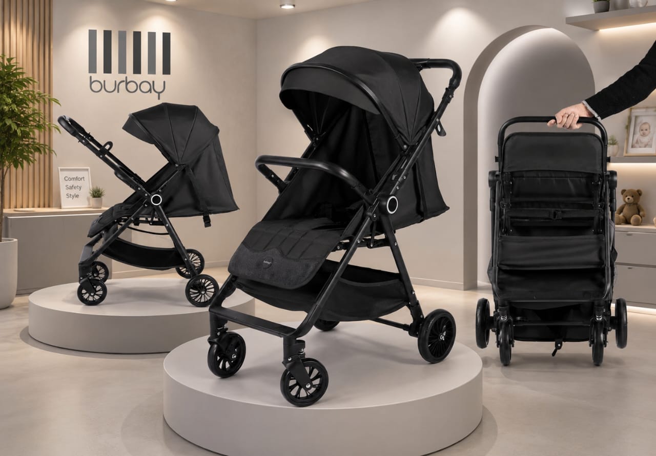 Lightweight Cabin Stroller Foldable Baby Travel Pushchair Up to 25KG Compact Design Comfortable Seat Easy Carrying for Travel Trips and Daily Use