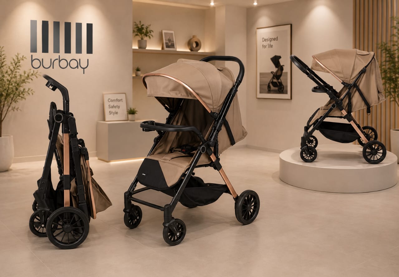 Lightweight Cabin Stroller Foldable Baby Travel Pushchair Up to 25KG Compact Design Comfortable Seat Easy Carrying for Travel Trips and Daily Use NEW DESIGN