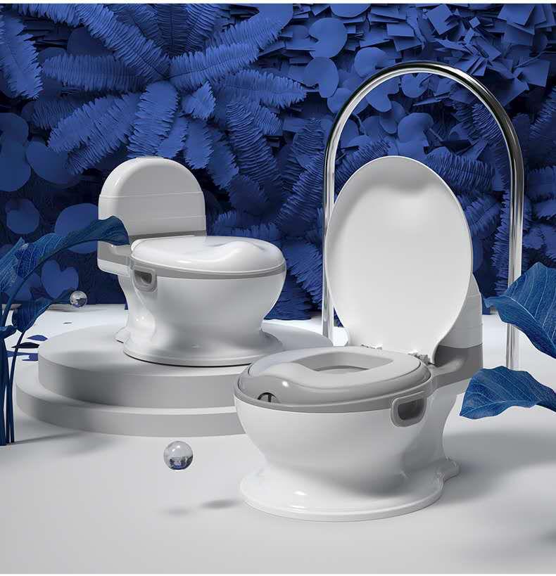 Kids Potty Toilet Seat Training Chair Comfortable Toddler Toilet Trainer Secure Support Easy Clean Design Portable Baby Bathroom Seat for Boys Girls