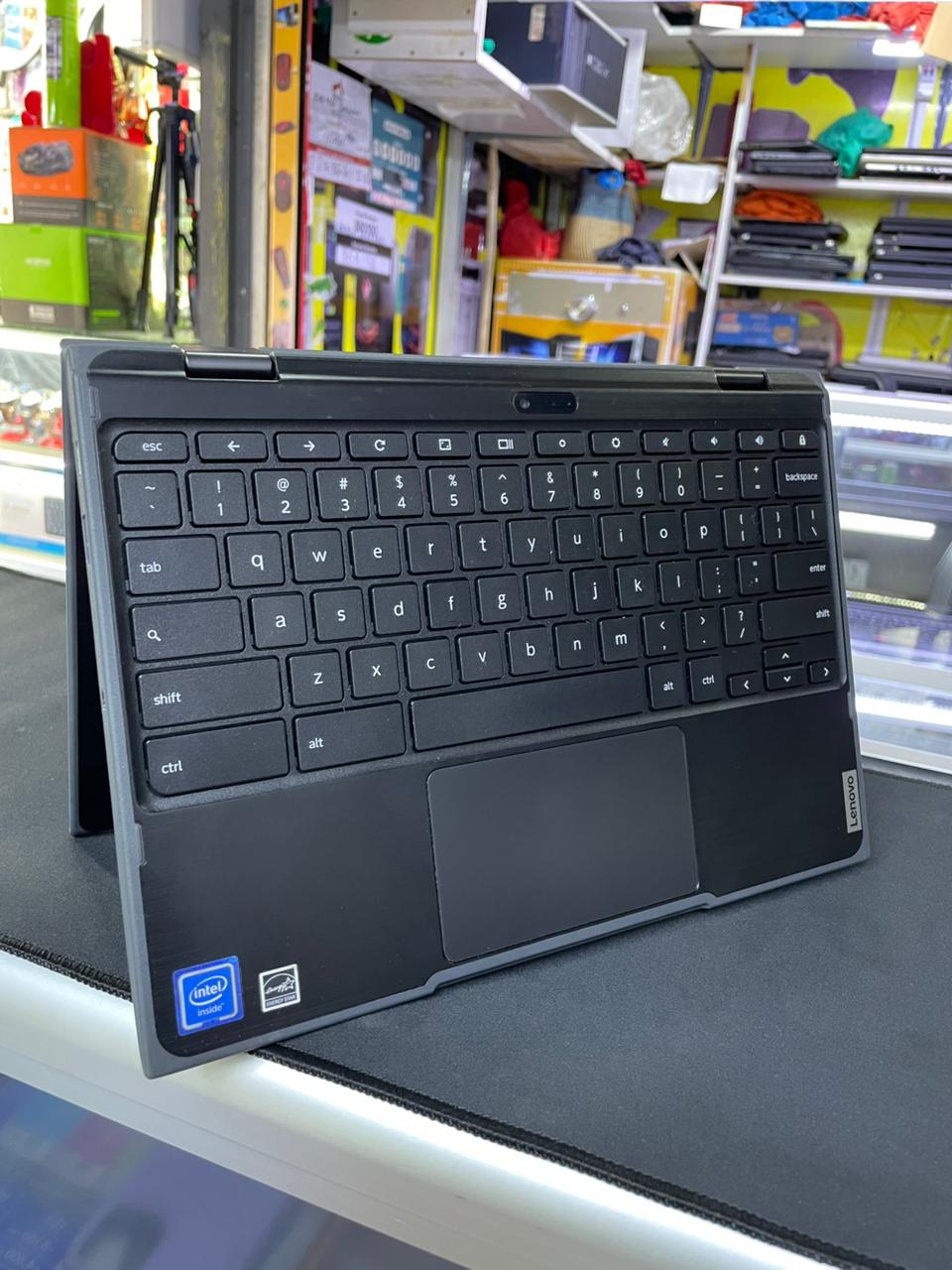 LENOVO CHROMEBOOK 500E 2-IN-1 TOUCHSCREEN LAPTOP WITH 4GB RAM, 64GB STORAGE, CHROME OS, 360° X360 CONVERTIBLE HINGE, BUILT-IN STYLUS PEN, DURABLE DESIGN, FAST PERFORMANCE, LONG BATTERY LIFE,.