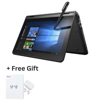 Lenovo ThinkPad Yoga 11e Touchscreen Intel Core i5 7th Gen 8GB RAM 256GB SSD x360 MS Office Installed EX UK with a Stylus pen + FREE EARPODS