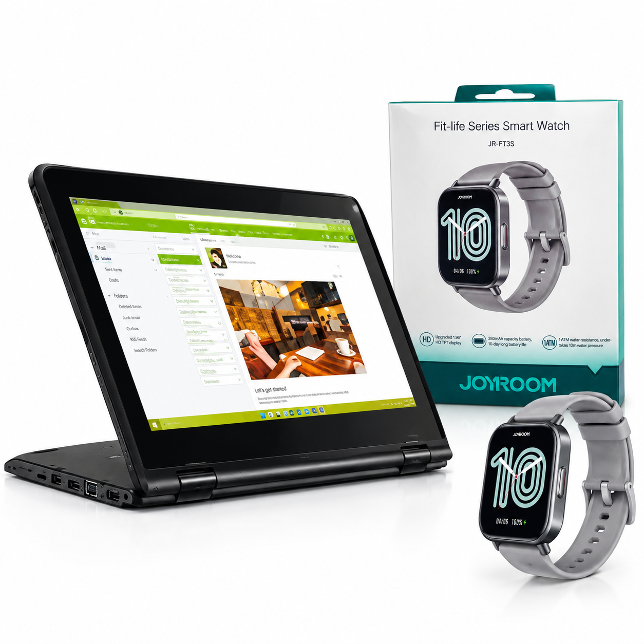 Lenovo ThinkPad Yoga 11e Touch Screen x360 Intel Celeron 4GB RAM 128GB SSD 11.6 inches Laptop | 2-in-1 Convertible, Lightweight, Durable, Perfect for Students & On-the-Go Use with a free SMART WATCH