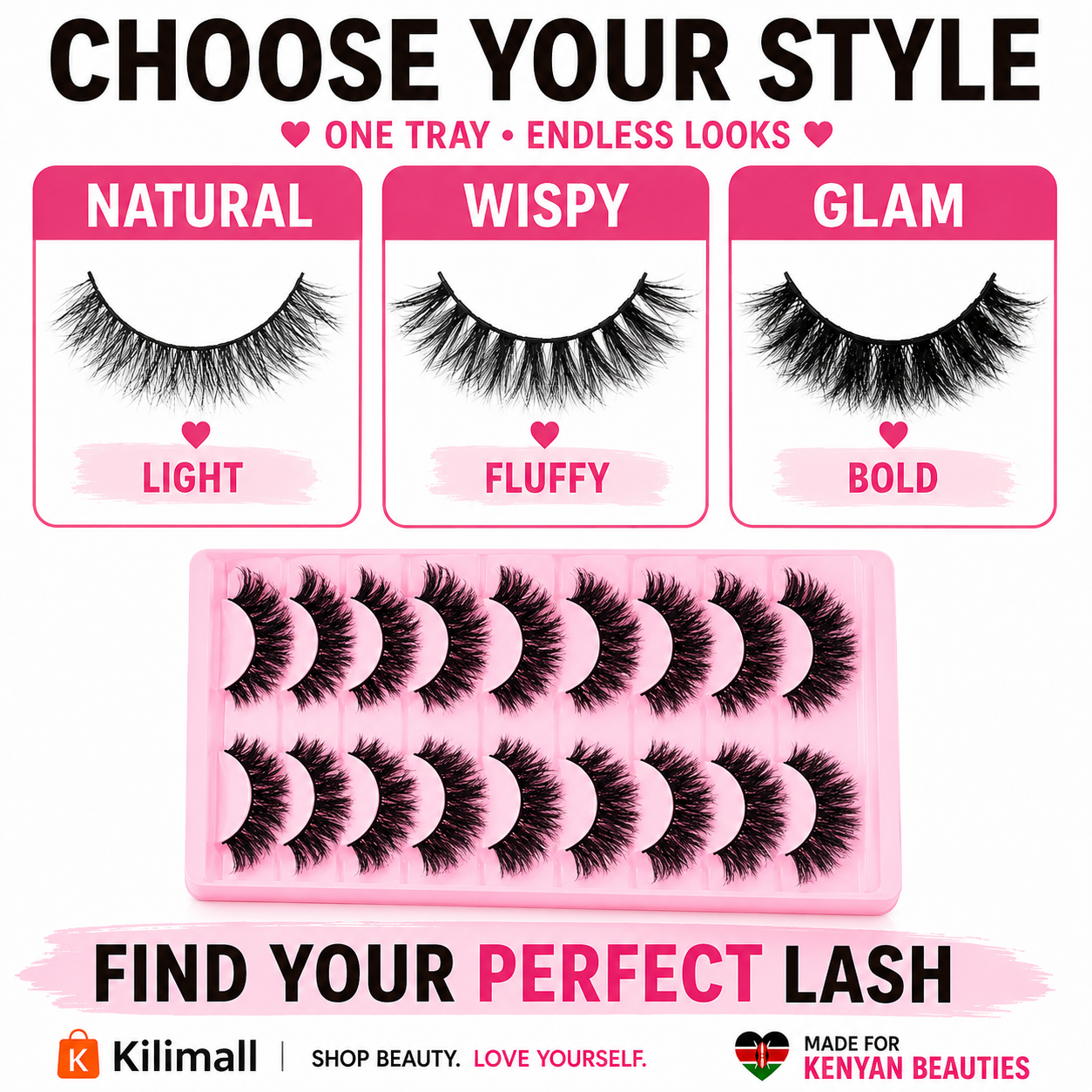 Fox Eye Glue-On Lashes 3D Volumized Curly Look  Hard Band for Stage & Daily Wear  Easy to Apply & Reusable Long-Lasting All Day Ideal for African Women Makeup  lashes,cluster lash set
