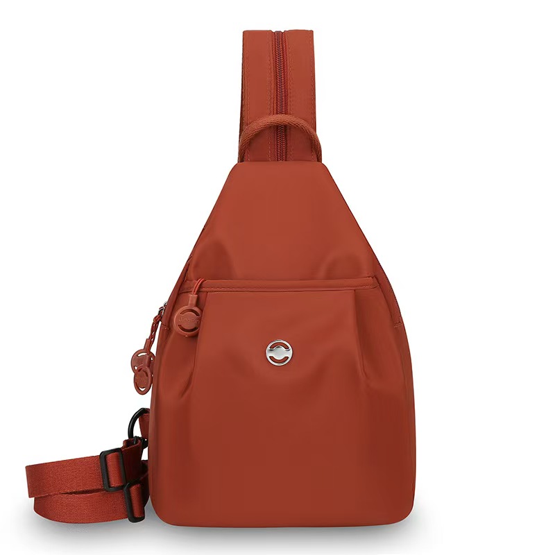 Versatile And Fashionable New Multi-Functional Simple Women's Bag Multi-Layer Stylish Double-Shoulder Bag Cross-Body Lightweight Travel And Casual Bag