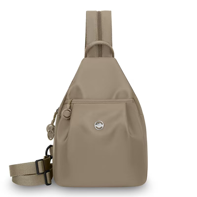 Versatile And Fashionable New Multi-Functional Simple Women's Bag Multi-Layer Stylish Double-Shoulder Bag Cross-Body Lightweight Travel And Casual Bag