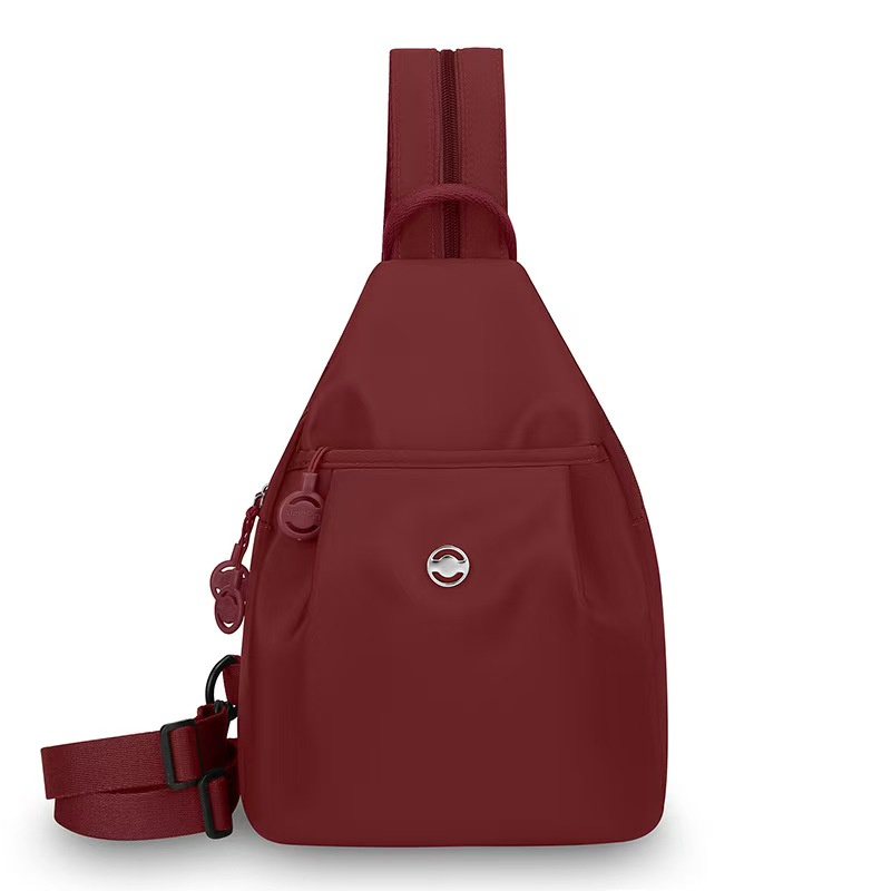 Versatile And Fashionable New Multi-Functional Simple Women's Bag Multi-Layer Stylish Double-Shoulder Bag Cross-Body Lightweight Travel And Casual Bag