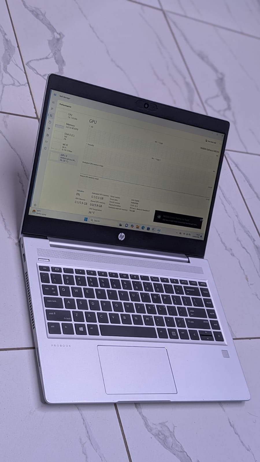 HP ProBook 440 G7 Core i5 10th Gen Laptop with 2GB NVIDIA MX250 Dedicated Graphics