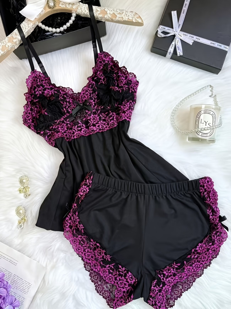 Hot Selling in Africa New Arrival Women Casual Home Loungewear Cropped Style Nightgown with Delicate Lace Trim Sexy Sheer Intimate Sleepwear Ladies Lingerie